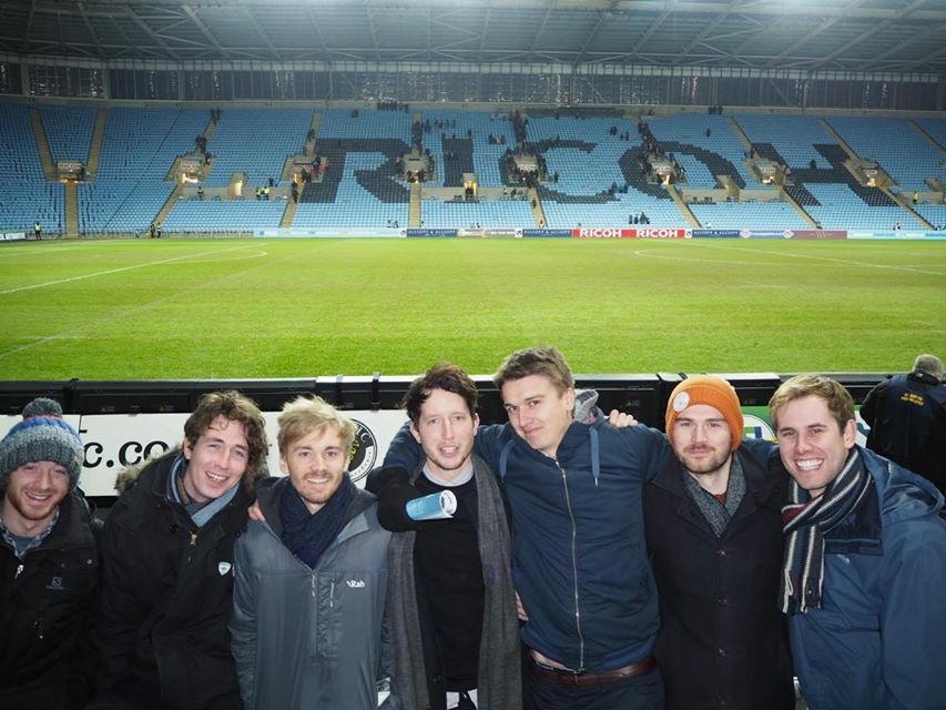 I'm thankful to these boys for an awesome day at the Ricoh in January.